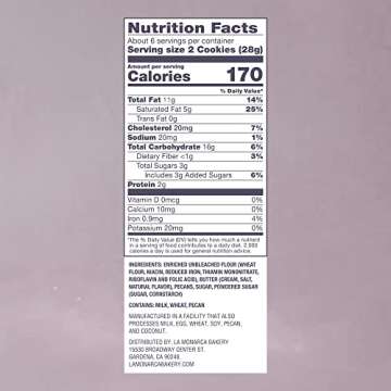 Authentic Mexican Wedding Cookies by La Monarca Bakery