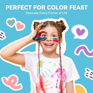 HOYOLS 2500 pcs Colorful Elastic Hair Rubber Bands, Small Hair Ties Accessories No Pull No Damage Stretch Holder for Girls Women TPU (25 Mixed Multi Hue)