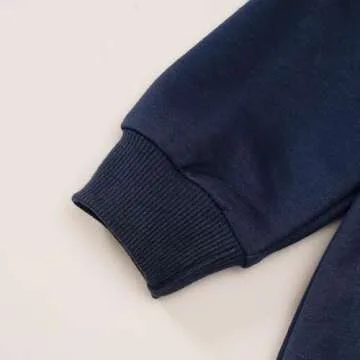 ADXSUN Baby Boy Half Birthday Outfit Half Way to the One Yard Line Bubble Romper Football 1/2 Birthday Clothes