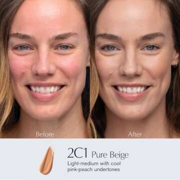 Estée Lauder Double Wear 24-Hour Matte Foundation - 2C1 Pure Beige