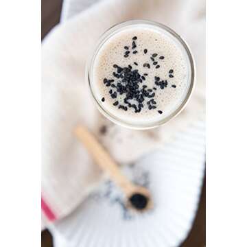 Organic Black Sesame Seeds - Nutrient-Rich 2-Pack, 12oz Each