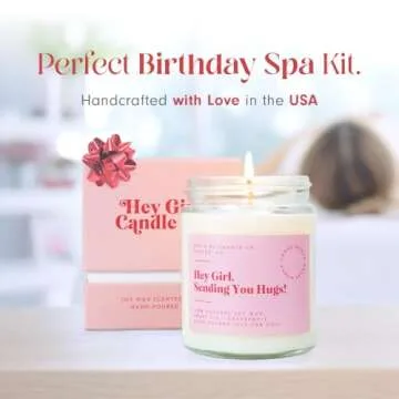 Hug in a Jar - Sweet Fig & Grapefruit Scented Candle Gift