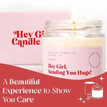 Hug in a Jar - Sweet Fig & Grapefruit Scented Candle Gift