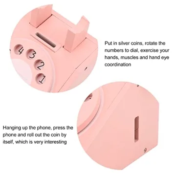 Educational Simulation Retro Dial Phone for Kids Learning