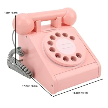 Educational Simulation Retro Dial Phone for Kids Learning