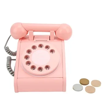 Educational Simulation Retro Dial Phone for Kids Learning