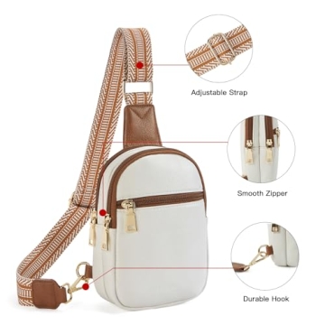 Telena Small Sling Bag for Women Vegan Leather Crossbody