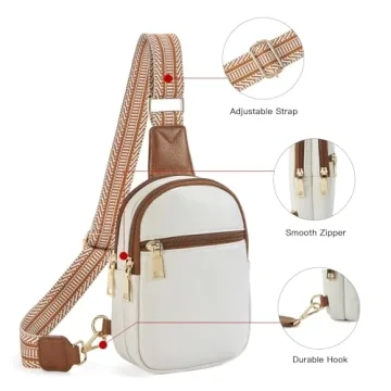 Telena Small Sling Bag for Women Vegan Leather Crossbody