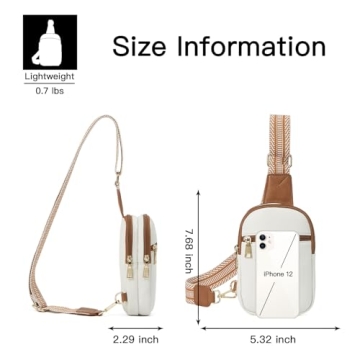 Telena Small Sling Bag for Women Vegan Leather Crossbody