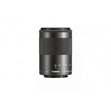 Canon EF-M 55-200mm f/4.5-6.3 Image Stabilization STM Lens (Black) (Renewed)