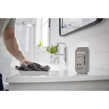 KOHLER K-23725-NA Cast Iron Cleaner, For Kitchen and Bathroom, 8 oz Bottle, Nonabrasive Cream-based Cleaner