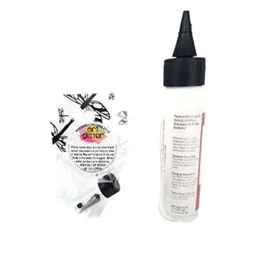 Art Glitter Glue 2 oz with Ultra Fine Metal Tip