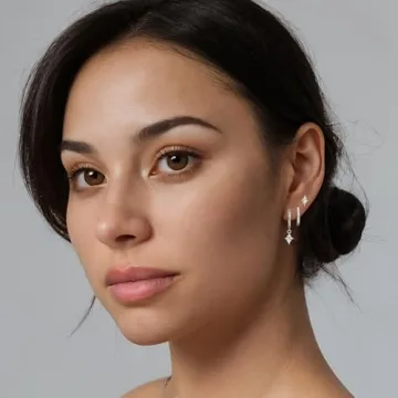 3 Pairs Sterling Silver Hoop Earrings - Elegant & Hypoallergenic