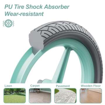 Umatoll Toddler Balance Bike for Age 2-5 - Lightweight & Safe