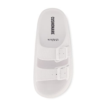 Comfortable CUSHIONAIRE Women's Cloud Slide Sandals