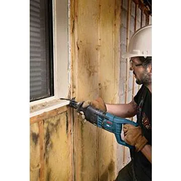 BOSCH RS325 120-Volt 12 Amp Reciprocating Saw, Variable Speed, Compact