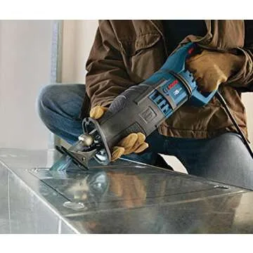 BOSCH RS325 120-Volt 12 Amp Reciprocating Saw, Variable Speed, Compact