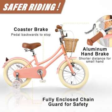 Glerc Little Molly Kids Bike for Toddlers Ages 2-4