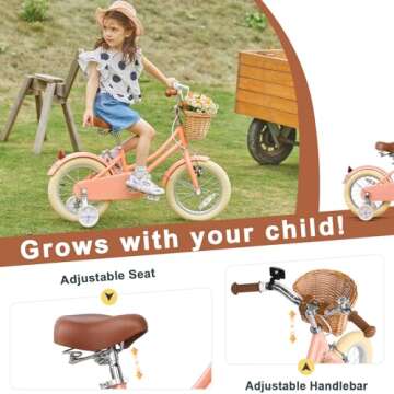 Glerc Little Molly Kids Bike for Toddlers Ages 2-4