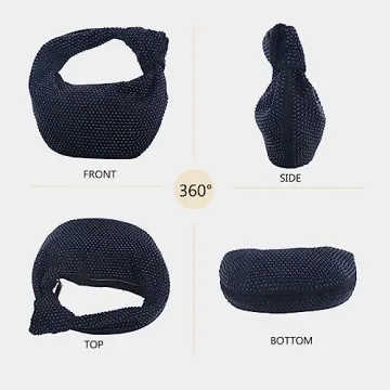 ELDA Rhinestone Evening Handbag Stylish for Parties