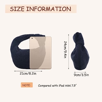 ELDA Rhinestone Evening Handbag Stylish for Parties