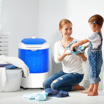 Portable Mini Washing Machine - 5.5 lbs Capacity