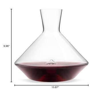 Josephinenhütte - JOSEPHINE Decanter - Brilliant Magnum - purely handmade