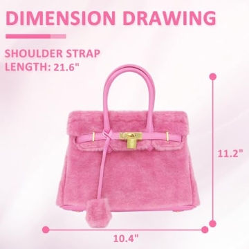 Stylish Pink Tote Bag for Women, Durable and Elegant
