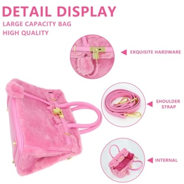 Stylish Pink Tote Bag for Women, Durable and Elegant