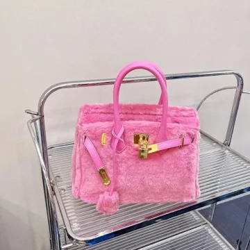 Stylish Pink Tote Bag for Women, Durable and Elegant