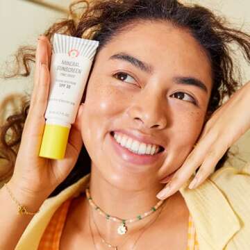First Aid Beauty - Mineral Sunscreen with Zinc Oxide Broad Spectrum SPF 30, Everyday Sun Protection,...