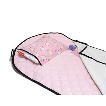 Urban Infant Tot Cot Kids Nap Mat - Toddler Preschool Daycare Bedding Cover with Blanket and Pillow ...