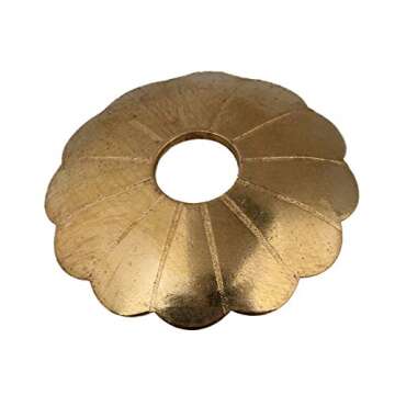 RDEXP Vintage Brass Pull Handle Set for Jewelry Box & Furniture