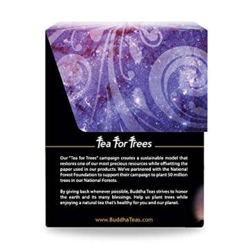 Buddha Teas - Organic Meditation Moment Tea - Herbal Tea - For Health & Wellbeing - With Antioxidant...