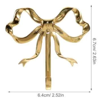 Elegant Zerodeko Bow Hook for Home Decor and Organizing
