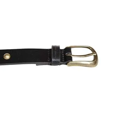 Lucky Brand Women Leather Bold Fashion Statement Belts, Domed Studded-Black, S (26-27")