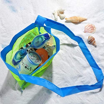 Shindel 3PCS Foldable Beach Bucket Set Collapsible Sand Toys