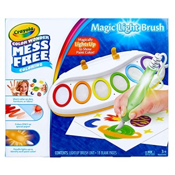 Mess-Free Crayola Color Wonder Magic Light Brush - Ages 3+