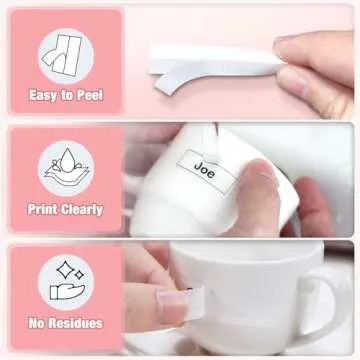 Affordable 5-Pack Brother Label Maker Tape 12mm Refills