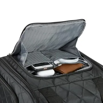 Compact Amazon Basics Underseat Carry On Luggage with Wheels