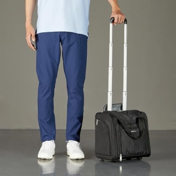 Compact Amazon Basics Underseat Carry On Luggage with Wheels