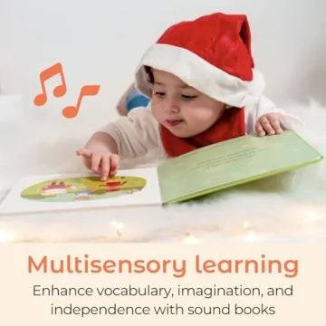 Rechargeable Musical Nutcracker Book for Toddlers 1-3