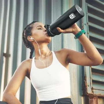 DYSANKY Insulated Water Bottle 40oz with Carrier Bag