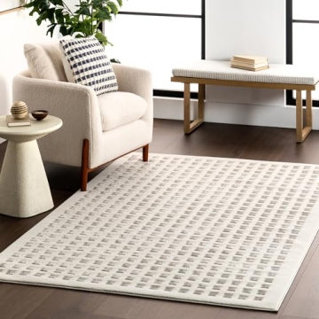 nuLOOM 5' x 8' SuperiorWash Indoor Area Rug - Plush, Stain Resistant, Eco-Friendly Design