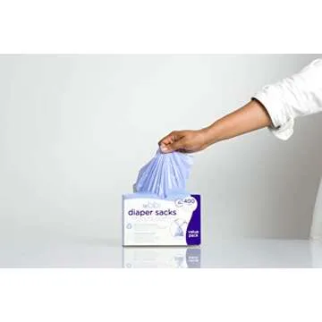 Ubbi Lavender Scented Disposable Diaper Bags, 400 Count
