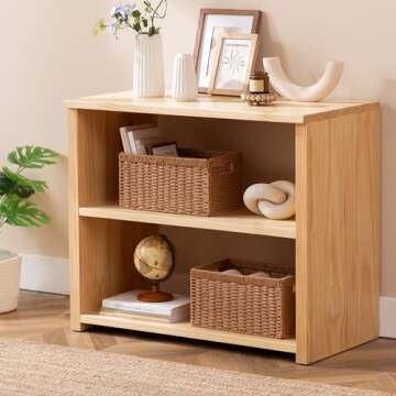 UBBCARE Wicker Storage Baskets for Home Organizing