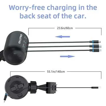 OHLPRO Multi Car Retractable Charger for Ride Share Drivers