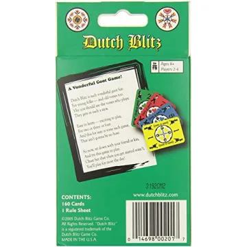 Dutch Blitz Fast-Paced Card Game for 2-4 Players