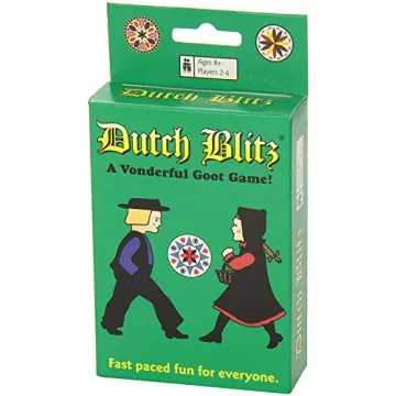 Dutch Blitz Fast-Paced Card Game for 2-4 Players