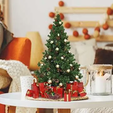 200 Natural Mini Pine Cones for Festive Crafting